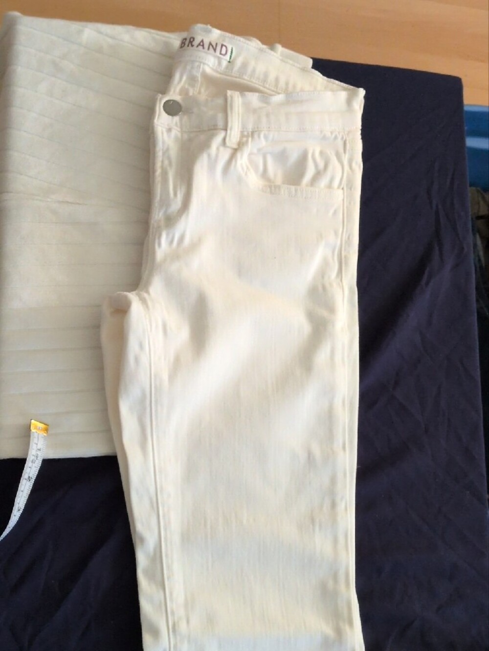 J Brand White High-Rise Flare Jeans - Picture 2 of 5